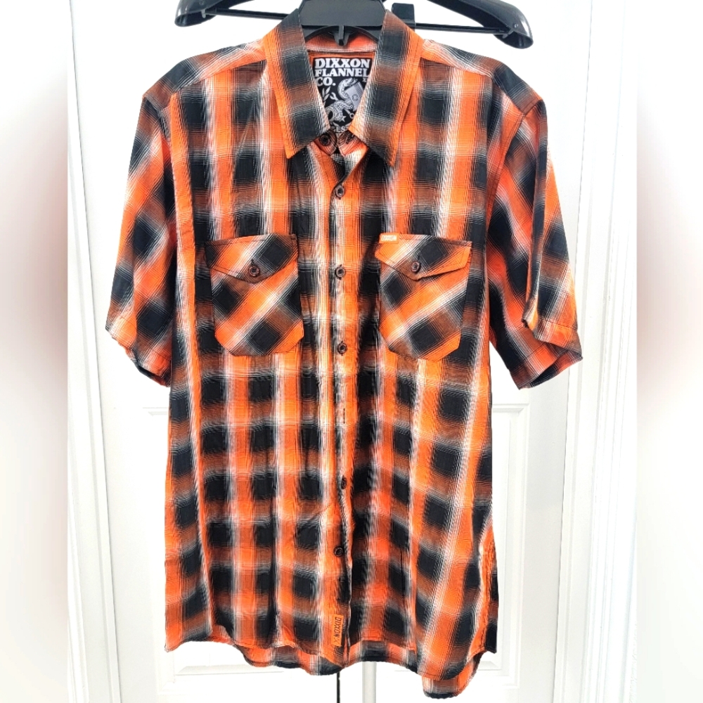 Dixxon "The Piston" S/S bamboo button-down shirt